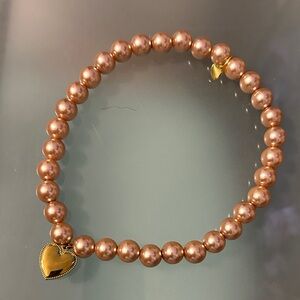 Polished Pup Champagne Pearl Dog Necklace